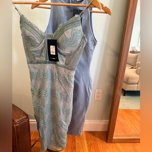 Set of 2- Fashion Nova Elegant Blue Dresses